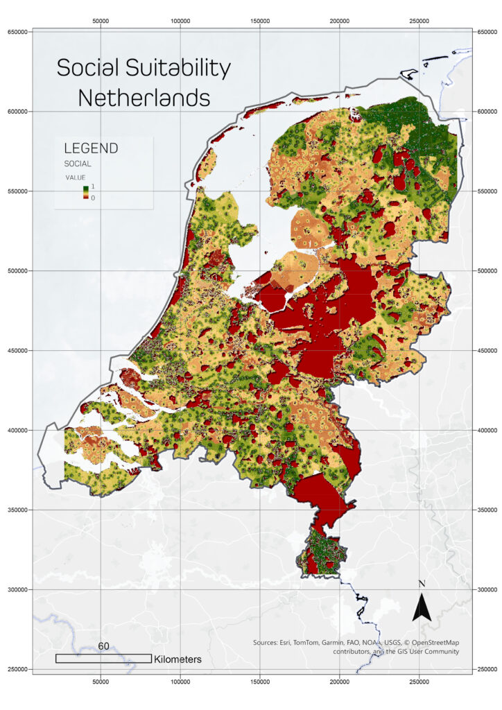 Maatschappelijke geschiktheidskaart voor aardwarmte